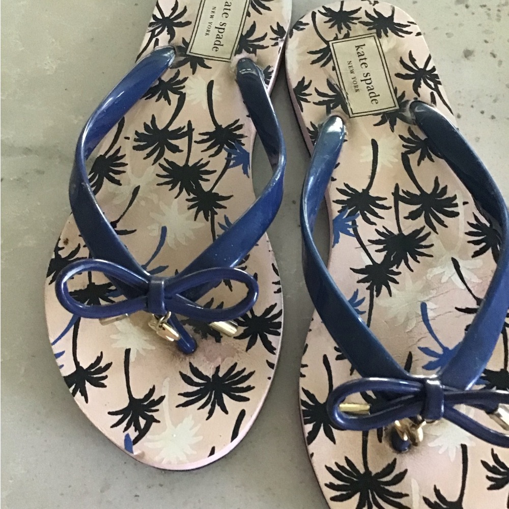 5 Pair Kate Spade New York Flip Flops - Picture 2 of 6